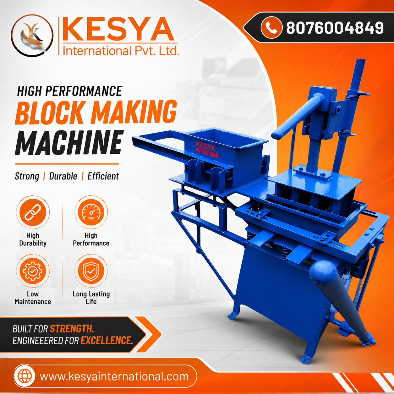 Automatic Fly Ash Brick Making Machine Manufacturers for Quality Brick Production | Kesya International